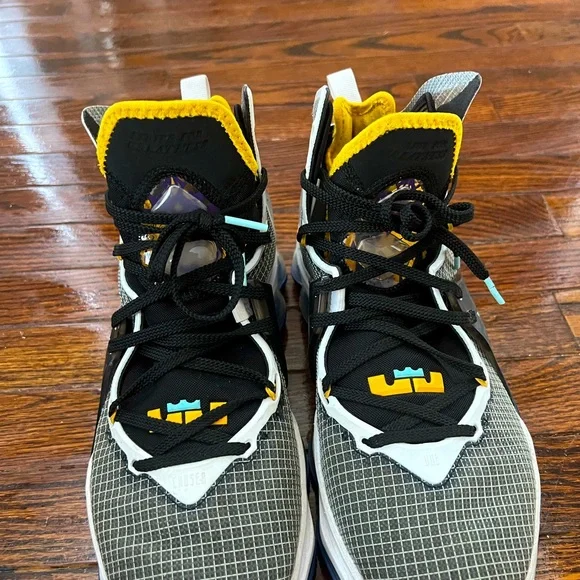 NIKE Lebron 19 “HARDWOOD CLASSICS” BasketBall Shoes - Picture 4 of 8